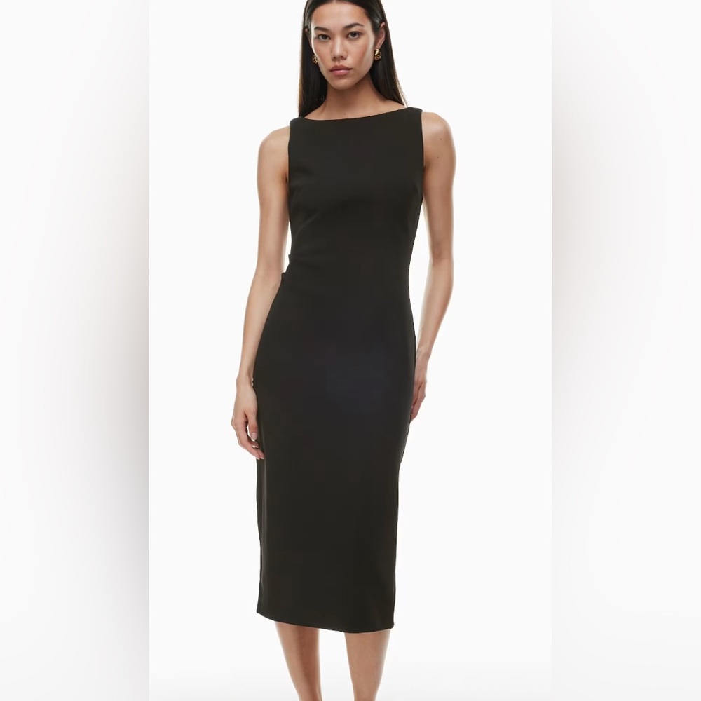 Aritzia/Babaton doorway dress new with tags size medium black